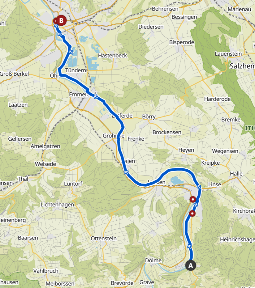 etappe 4 Weser Route