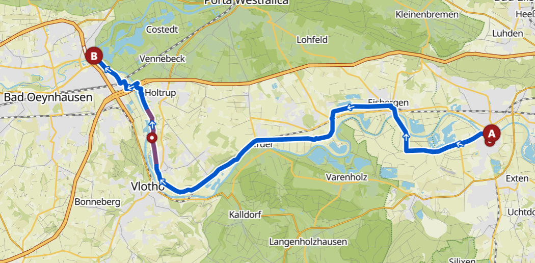 etappe 6 Weser Route